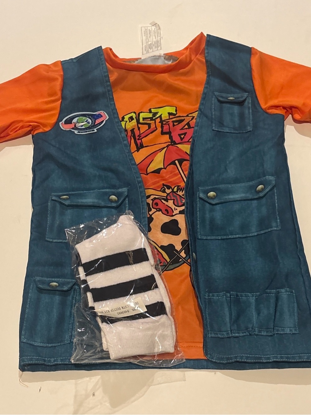 Boys Dustin Stranger Things 3 Roast Beef Costume Child Kids T-Shirt Halloween